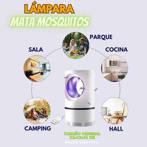 Lámpara mata zancudos y mosquitos