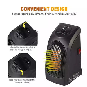 CALEFACTOR PORTATIL HEANDY  HEATER 400w / NO MAS FRIO !!